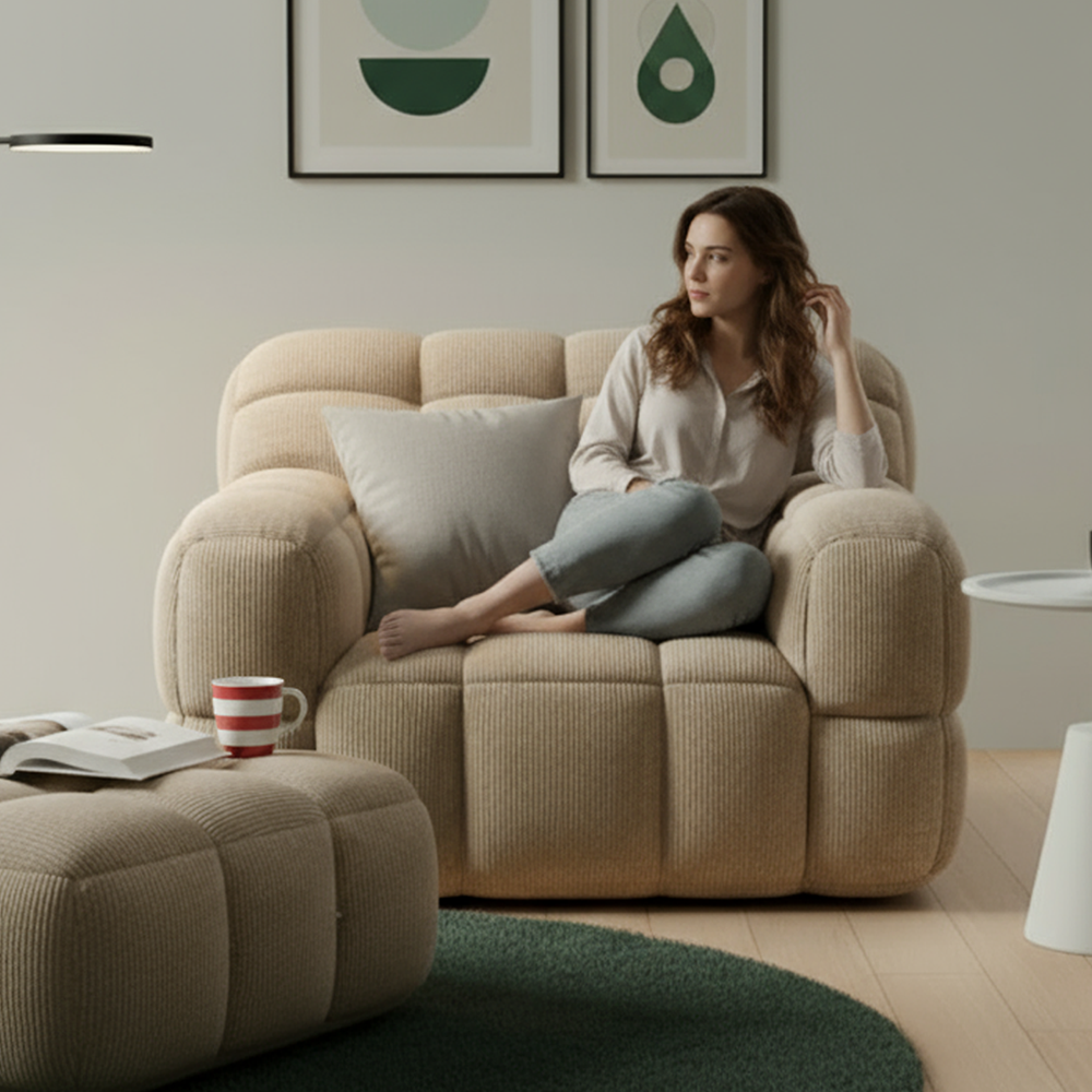 Dune Single Armchair Plush Comfort