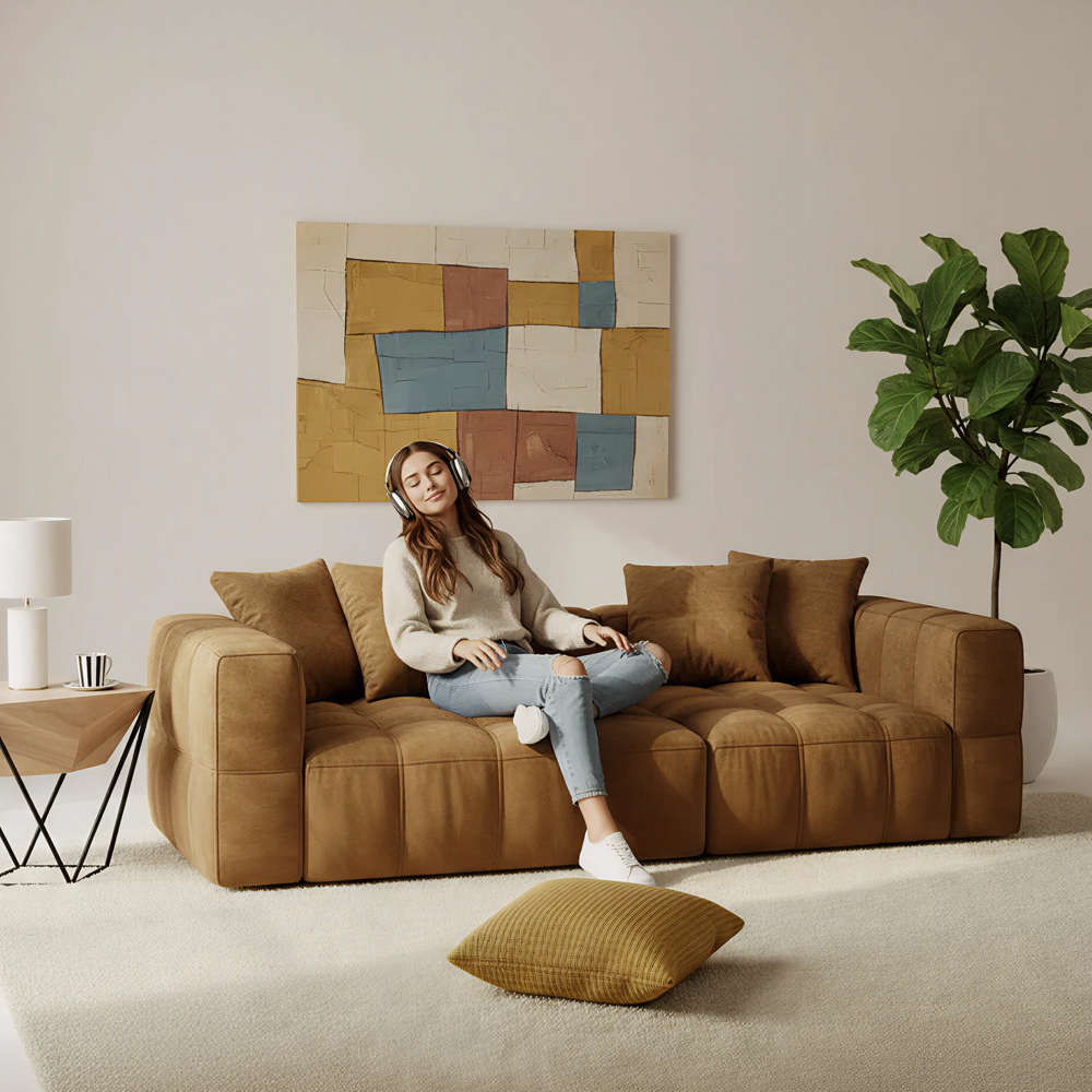 Sierra 3-Seat Sofa Deep Comfort