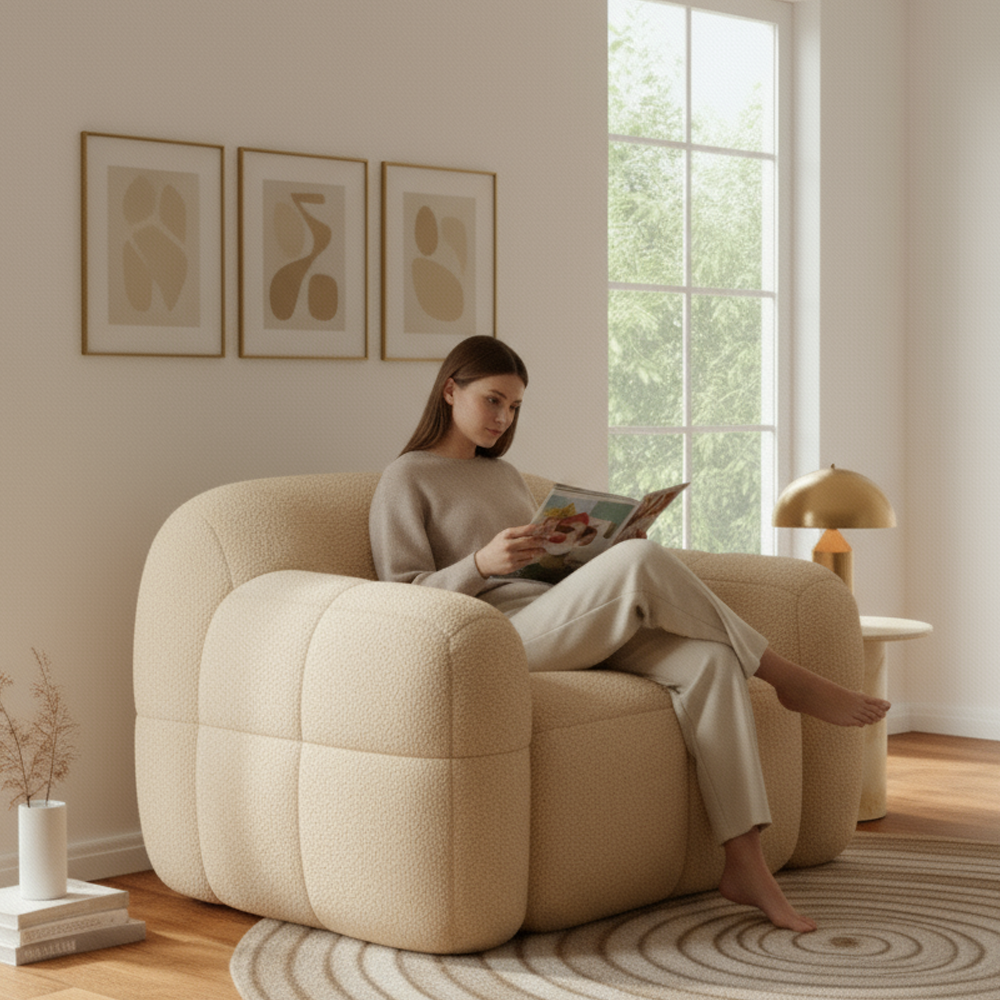 Dune Single Armchair Plush Comfort