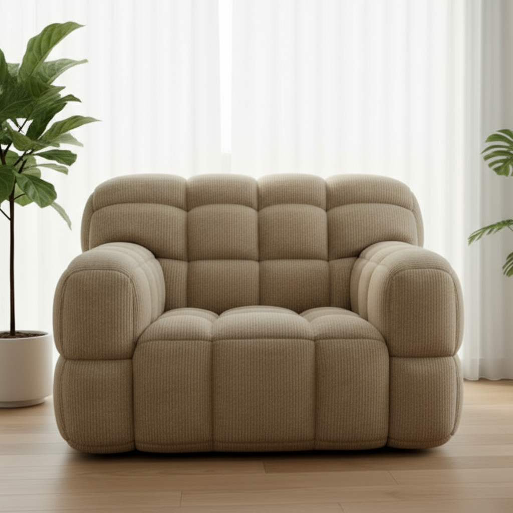 Dune Single Armchair Plush Comfort