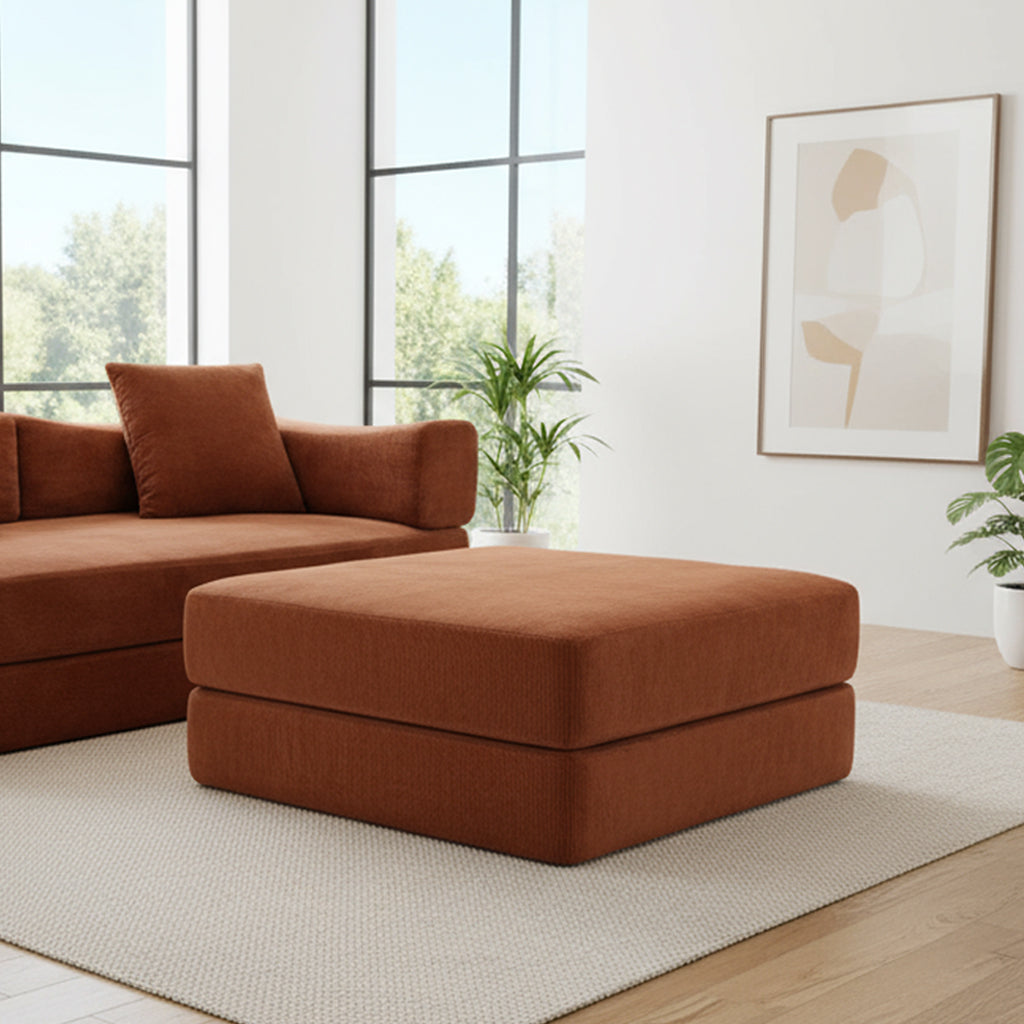 Mesa Ottoman Compact Soft Seat