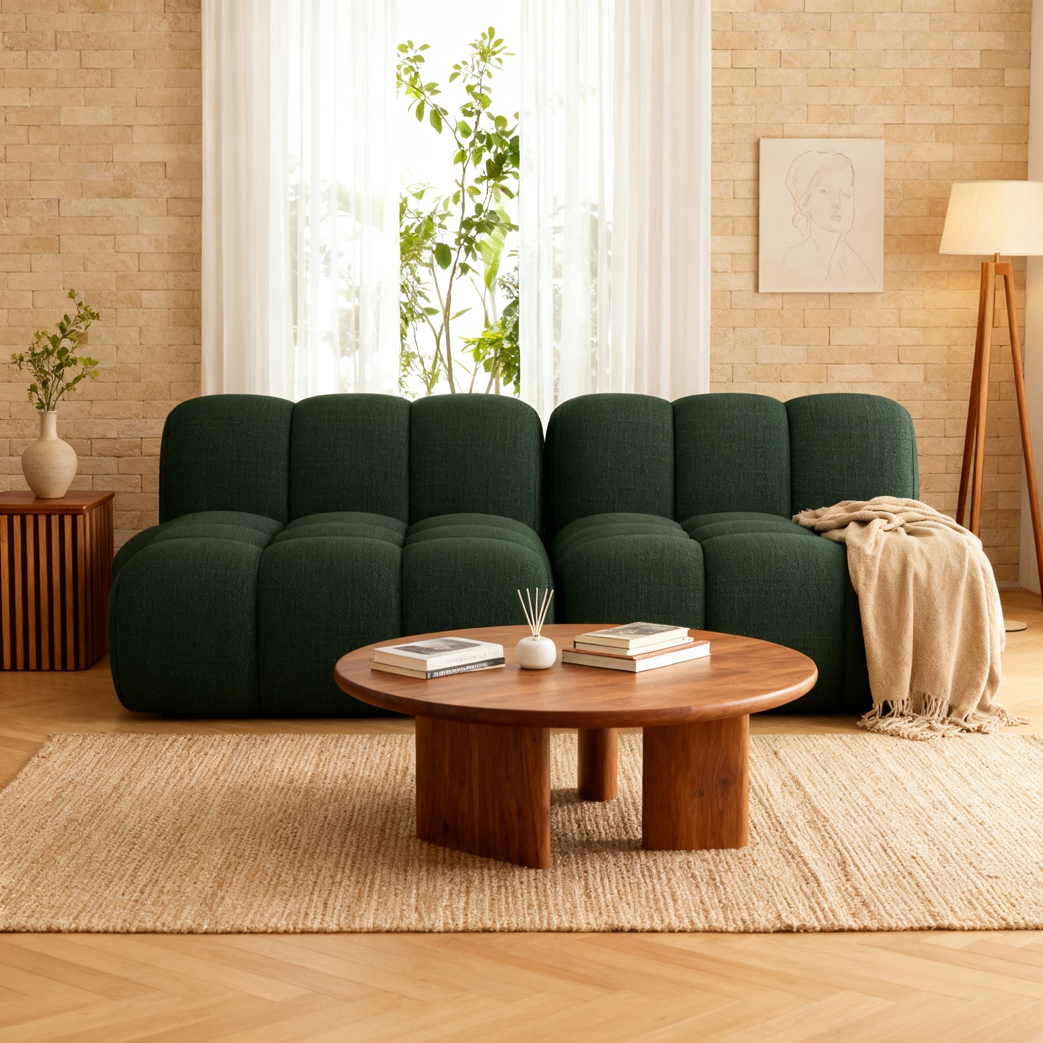Forest Modular 2-Seat Sofa
