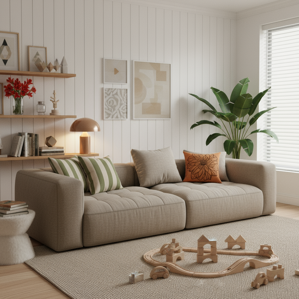 Dune Corner Sofa Plush Comfort