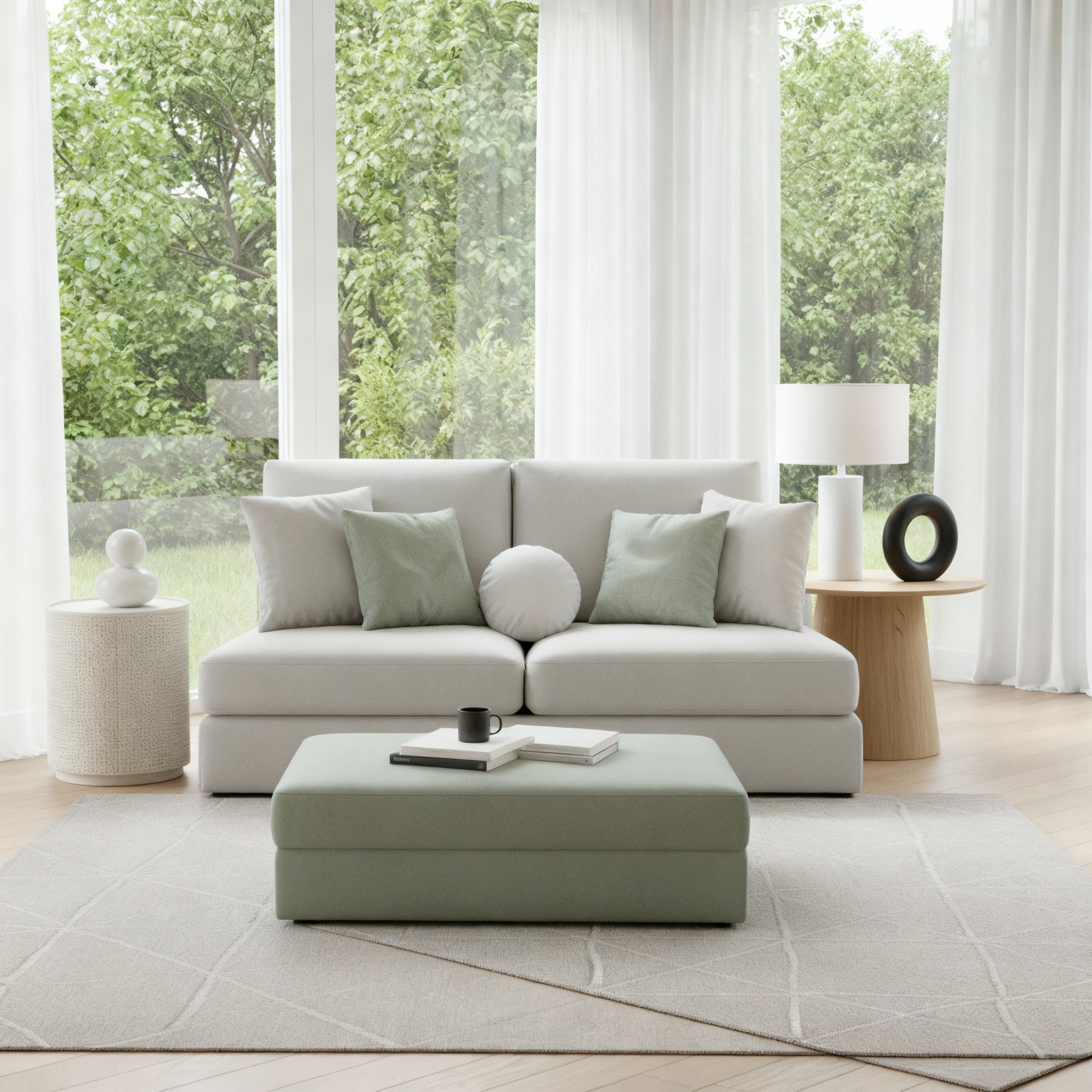 Harbor 2-Seat Sofa Calm Minimalism