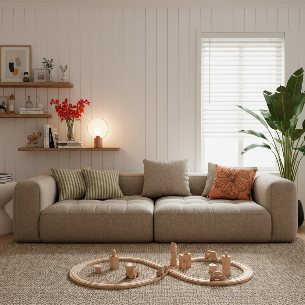 Dune Corner Sofa Plush Comfort