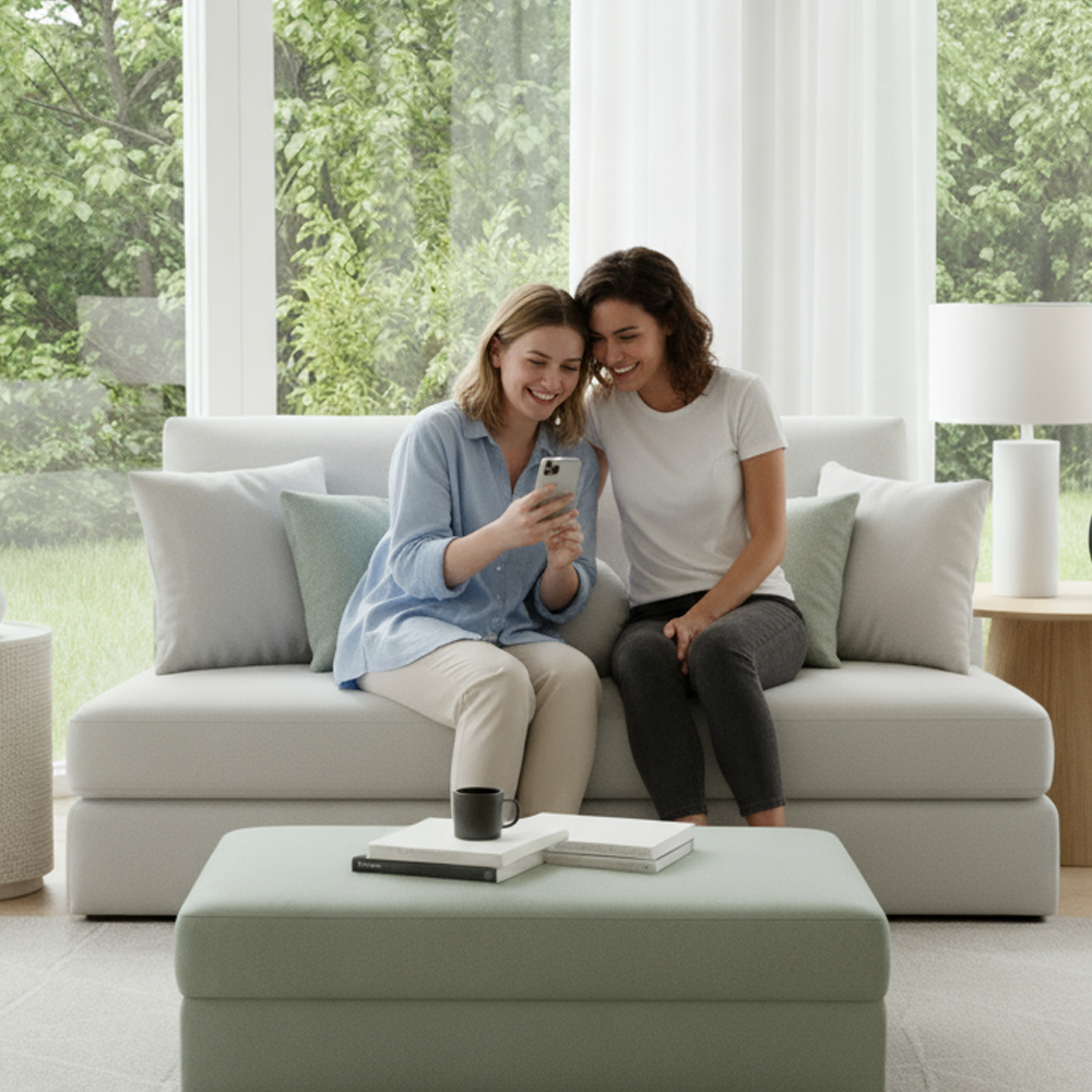 Harbor 2-Seat Sofa Calm Minimalism