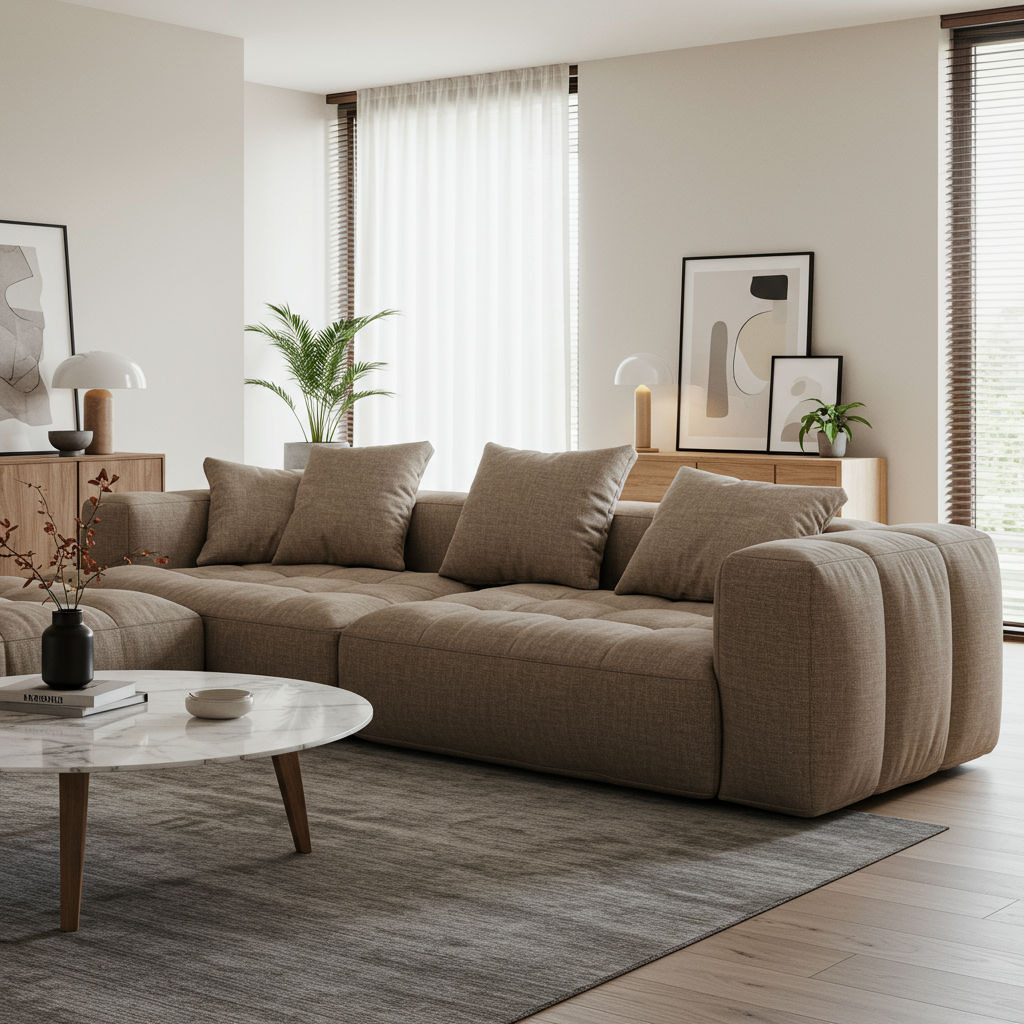 Dune Corner Sofa Plush Comfort